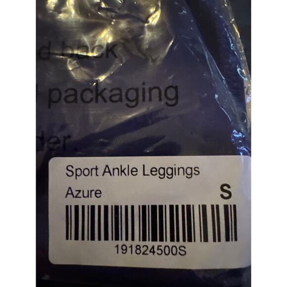 Brand New Ruby Ribbon Women's Size Small Sport Ankle Leggings Shaping - Picture 12 of 12